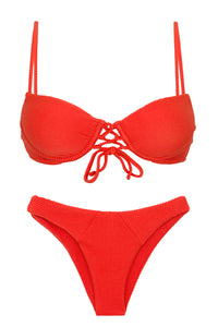 Product Front: Rio De Sol Conjunto Set Cotele-Tomate Balconet-Pushup Lisboa