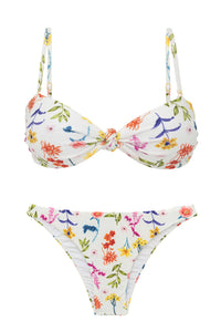 Product Front: Rio De Sol Conjunto Set Countryside Bandeau-Joy Leblon