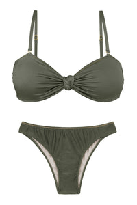 Product Front: Rio De Sol Conjunto Set Croco Bandeau-Joy Essential