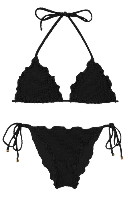 Product Front: Rio De Sol Conjunto Set Dots-Black Frufru