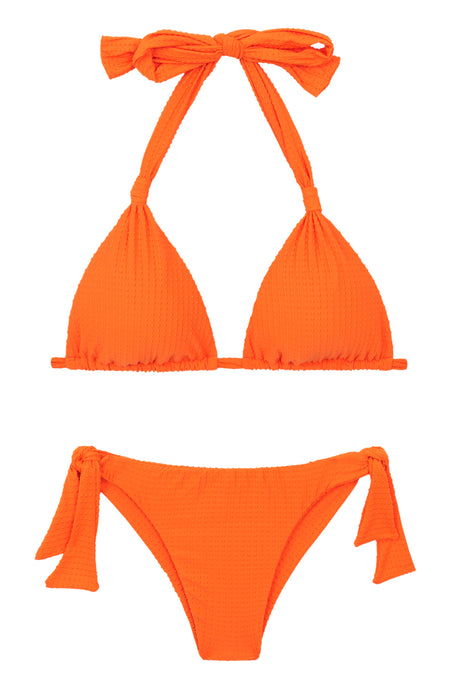 Product Front: Rio De Sol Conjunto Set Dots-Orange Mel Italy