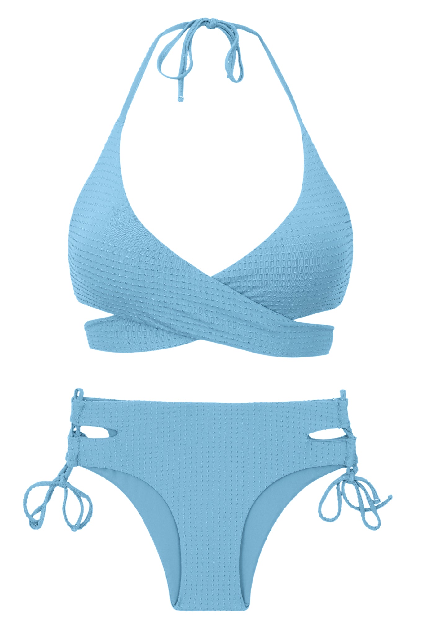 Product Front: Rio De Sol Conjunto Set Dots-Sky Kate Madrid