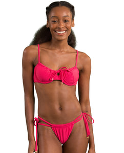 Gallery: Rio De Sol Conjunto Set Dots-Virtual-Pink Balconet-Tie Pipa