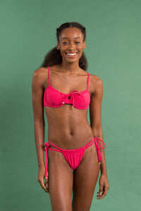 Image 11: Rio De Sol Conjunto Set Dots-Virtual-Pink Balconet-Tie Pipa