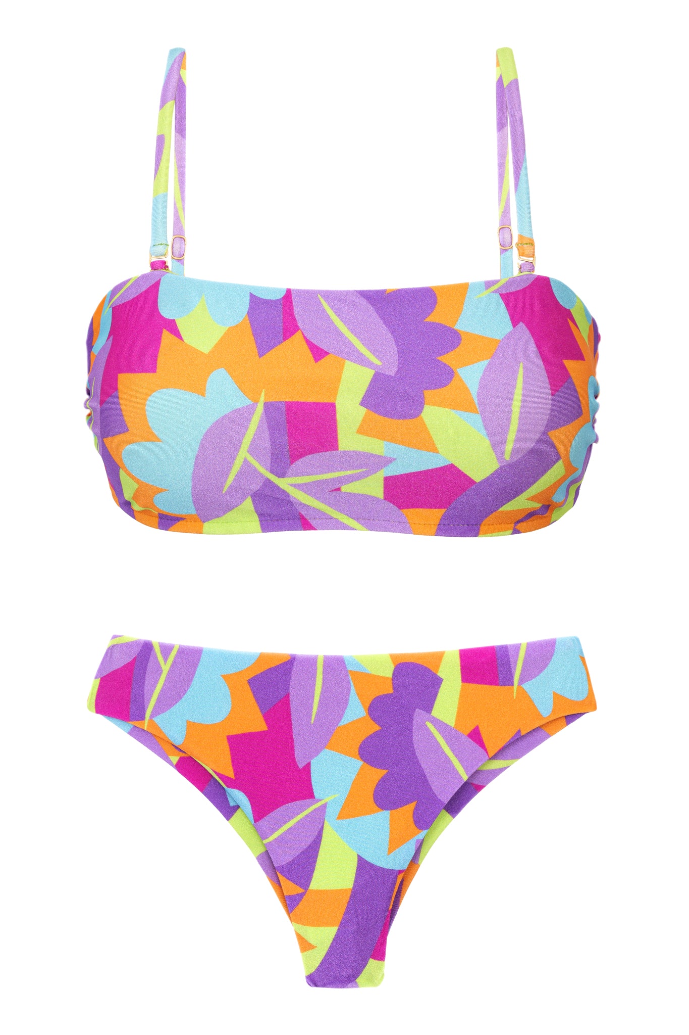 Product Front: Rio De Sol Conjunto Set Dreams Bandeau-Reto Nice-Fio