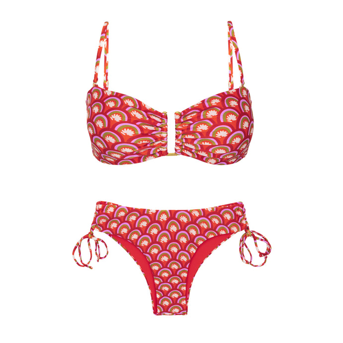 Product Front: Rio De Sol Conjunto Set Floral-Scales Sara Lola