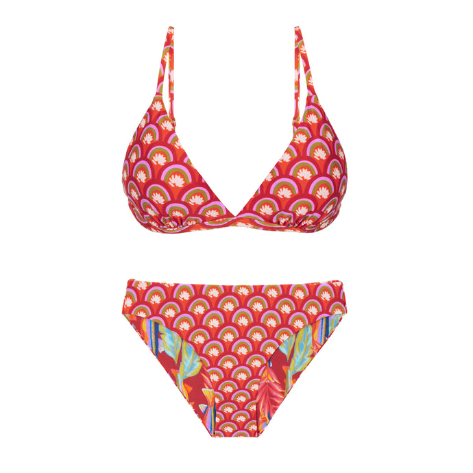 Product Front: Rio De Sol Conjunto Set Floral-Scales Tri-Fixo Essential-Comfy