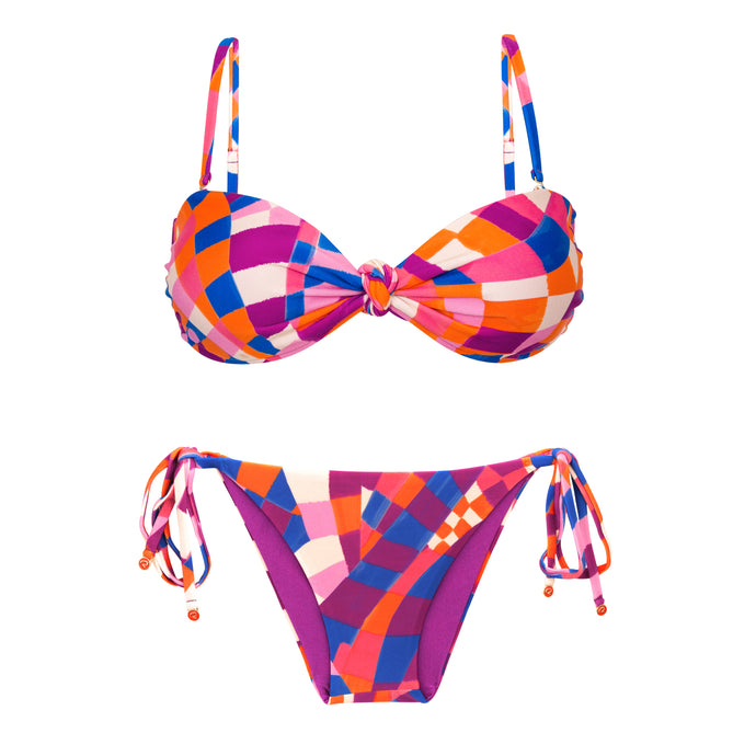 Product Front: Rio De Sol Conjunto Set Funny Bandeau-Joy Lacinho