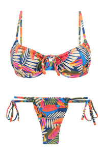 Product Front: Rio De Sol Conjunto Set Jungle Balconet-Tie Pipa