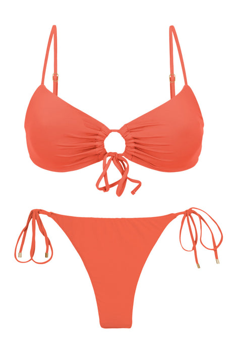 Product Front: Rio De Sol Conjunto Set Light-Peach Mila Ibiza