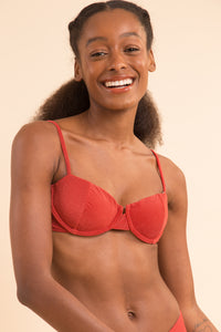 Image 09: Rio De Sol Conjunto Set Malibu-Chili Balconet Ciao