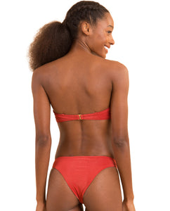 Image 07: Rio De Sol Conjunto Set Malibu-Chili Bandeau-Duo Essential