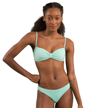 Cargar imagen en el visor de la galería, Gallery: Rio De Sol Conjunto Set Malibu-Menta Bandeau-Duo Essential
