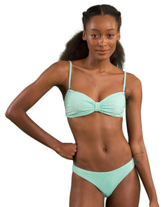 Gallery: Rio De Sol Conjunto Set Malibu-Menta Bandeau-Duo Essential
