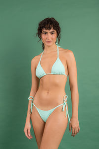 Image 11: Rio De Sol Conjunto Set Malibu-Menta Tri-Inv Cheeky-Tie