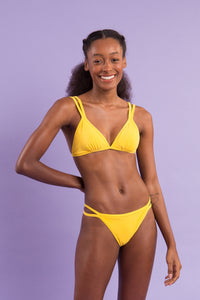 Image 11: Rio De Sol Conjunto Set Malibu-Yellow Tri-Duo Rio-Duo