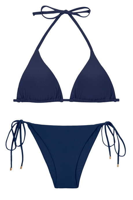 Product Front: Rio De Sol Conjunto Set Navy Tri-Inv Lacinho