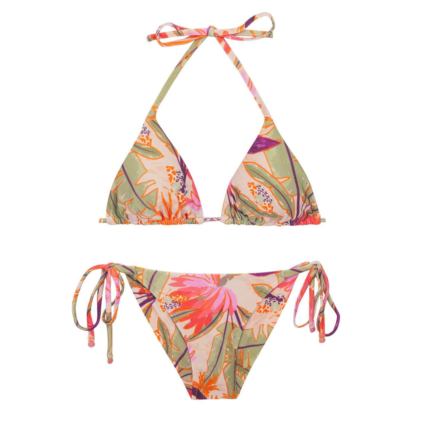 Product Front: Rio De Sol Conjunto Set Oasis Tri-Inv Cheeky-Tie
