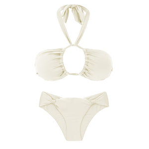 Product Back: Rio De Sol Conjunto Set Off-White Mel