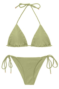 Product Front: Rio De Sol Conjunto Set Oliva Tri-Inv Cheeky-Tie