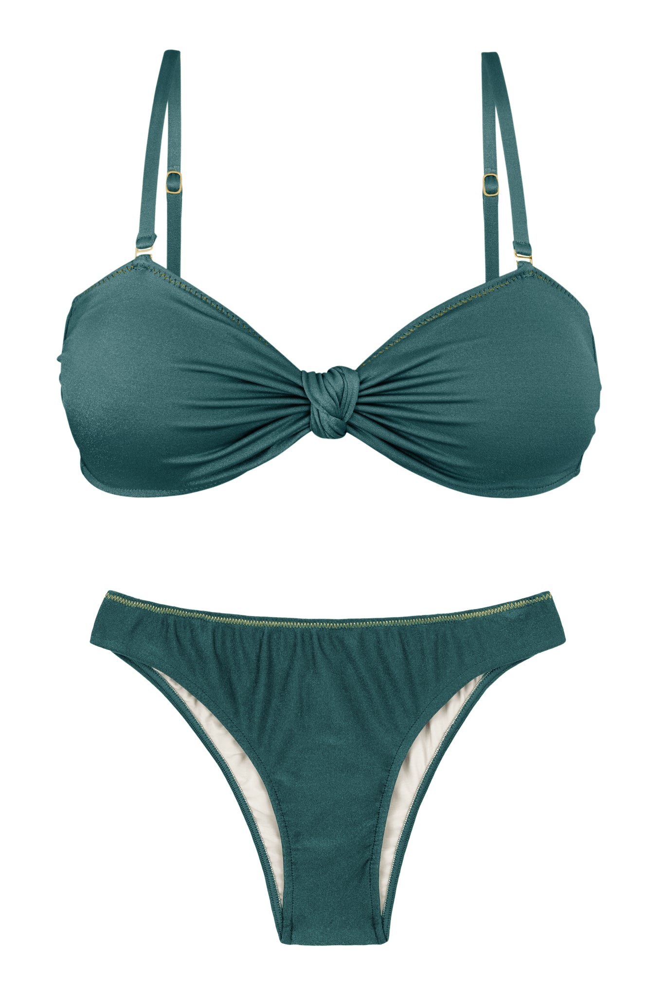 Product Front: Rio De Sol Conjunto Set Palace Bandeau-Joy Essential
