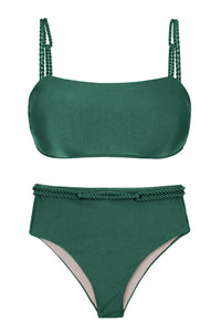 Product Front: Rio De Sol Conjunto Set Palace Bandeau-Reto Hotpants
