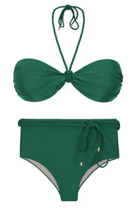 Product Front: Rio De Sol Conjunto Set Palace Twist Belted-High-Waist