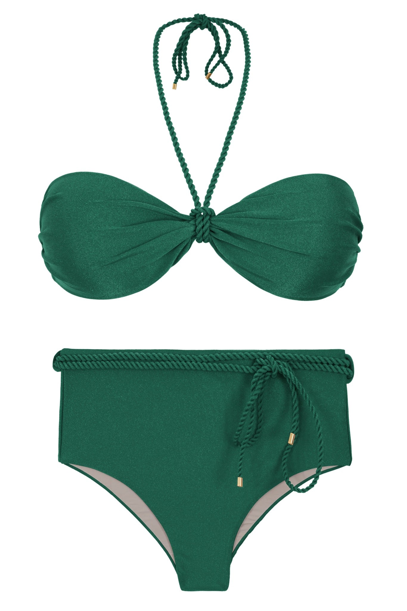 Product Front: Rio De Sol Conjunto Set Palace Twist Belted-High-Waist