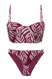Product Front: Rio De Sol Conjunto Set Palms-Vine Balconet-Anna Comfy
