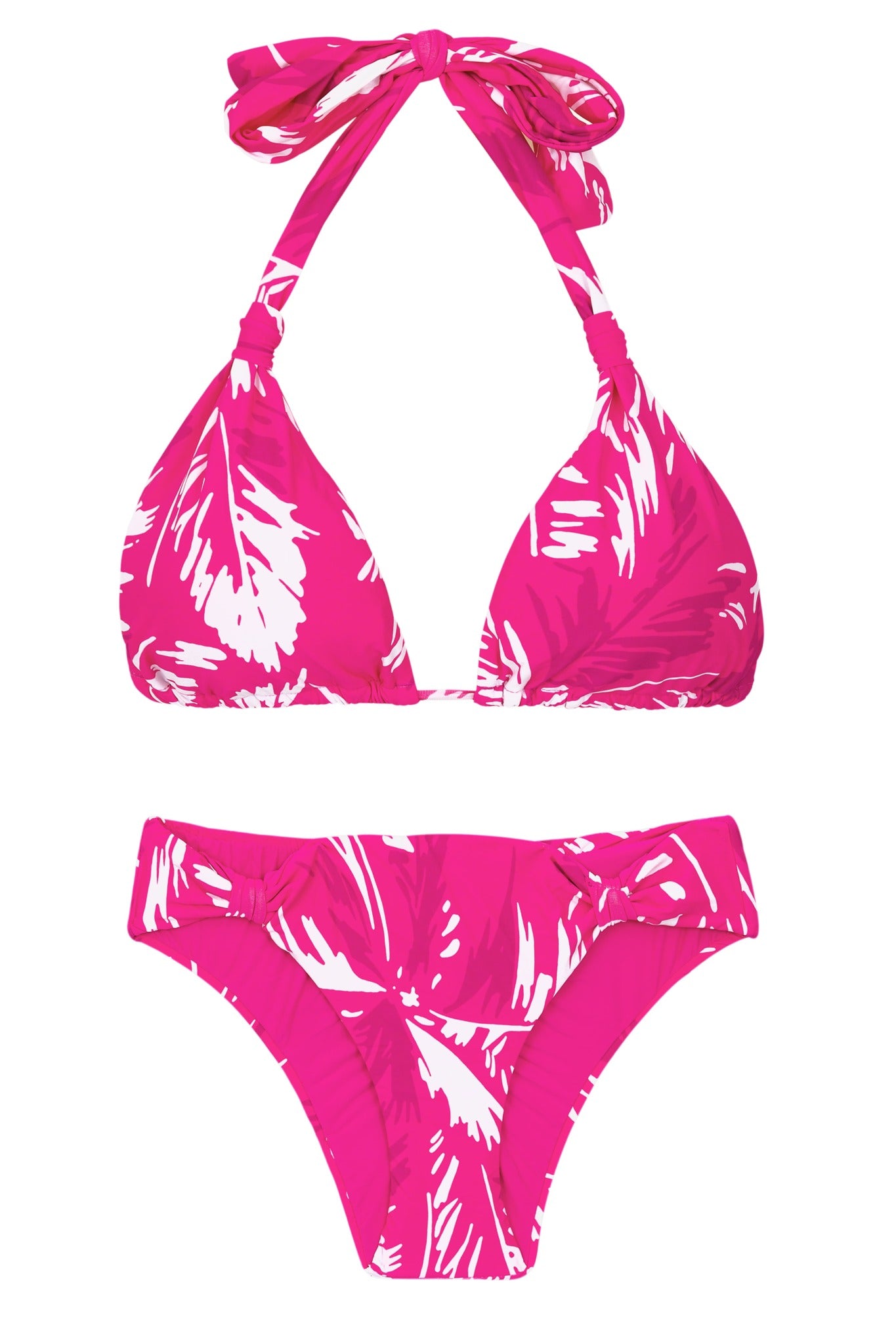 Product Front: Rio De Sol Conjunto Set Pink-Palms Mel
