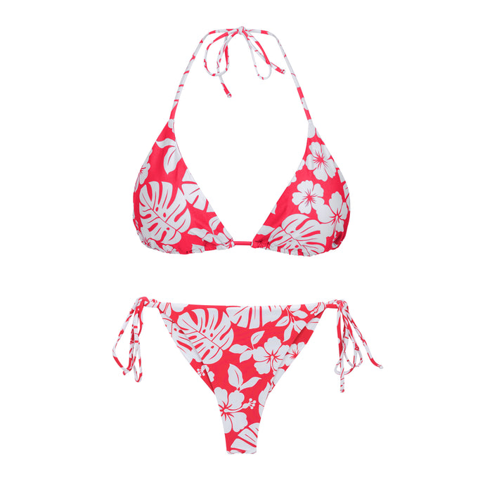 Product Front: Rio De Sol Conjunto Set Pua-Hibiscus Kauai Kaleia