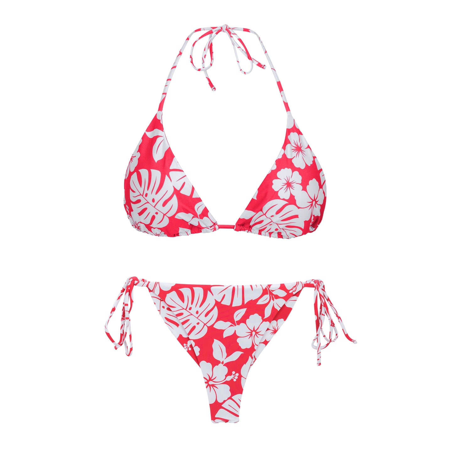 Product Front: Rio De Sol Conjunto Set Pua-Hibiscus Kauai Kaleia