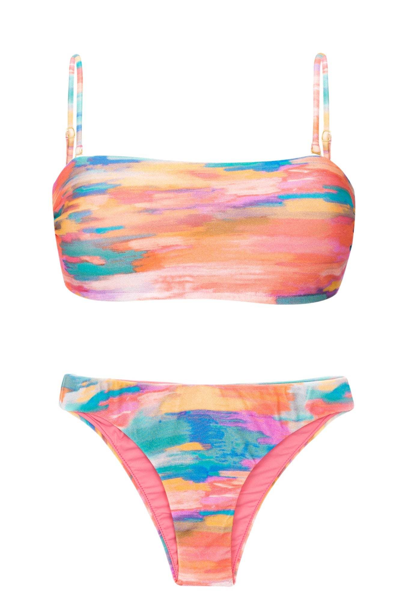 Product Front: Rio De Sol Conjunto Set River Bandeau-Reto Essential