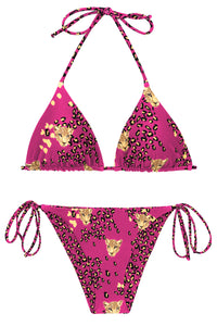 Product Front: Rio De Sol Conjunto Set Roar-Pink Tri-Inv Ibiza-Comfy