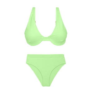Product Front: Rio De Sol Conjunto Set Sand-Menta Chantal Kora