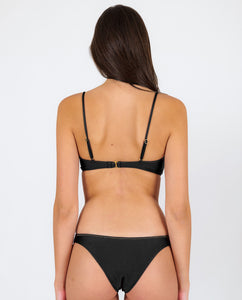Image 06: Rio De Sol Conjunto Set Shimmer-Black Bandeau-No Essential