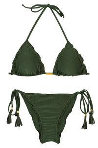Product Front: Rio De Sol Conjunto Set Shimmer-Croco Frufru