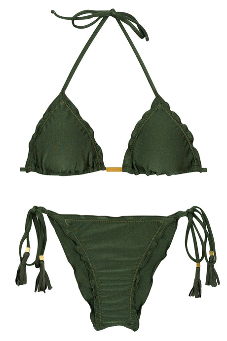 Product Front: Rio De Sol Conjunto Set Shimmer-Croco Frufru
