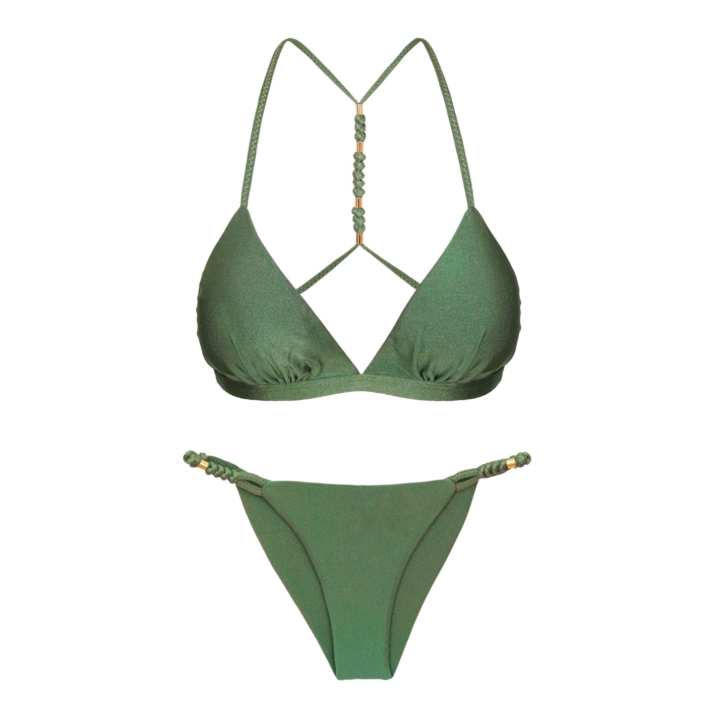Product Front: Rio De Sol Conjunto Set Shimmer-Croco Tri-Fixo-Noa Cheeky-Noa