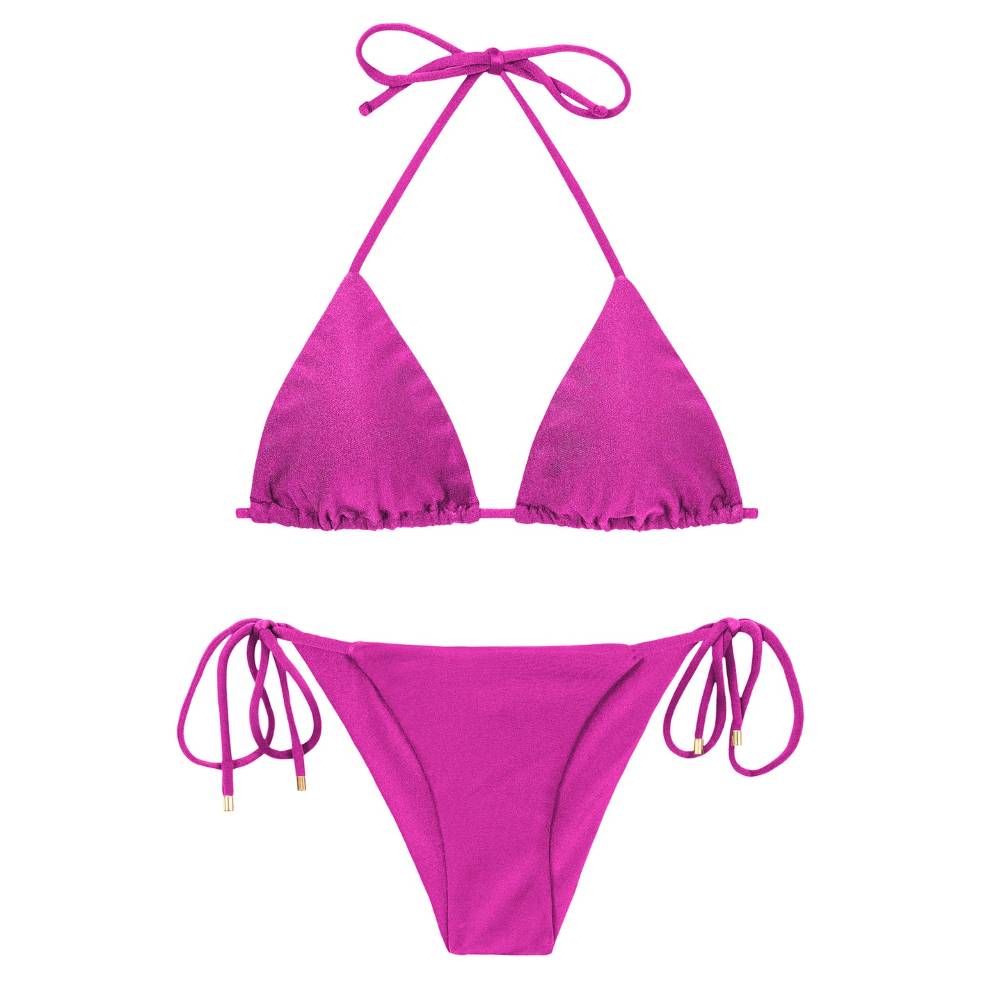 Product Front: Rio De Sol Conjunto Set Shimmer-Gaia Tri-Inv Cheeky-Tie