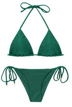 Cargar imagen en el visor de la galería, Product Front: Rio De Sol Conjunto Set Shimmer-Palace Tri-Inv Cheeky-Tie
