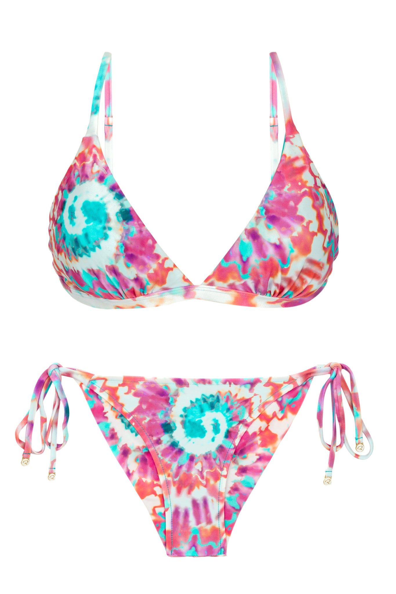 Product Front: Rio De Sol Conjunto Set Splash Tri-Fixo Cheeky-Tie