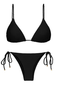 Product Front: Rio De Sol Conjunto Set St-Tpz-Black Tri-Inv Ibiza