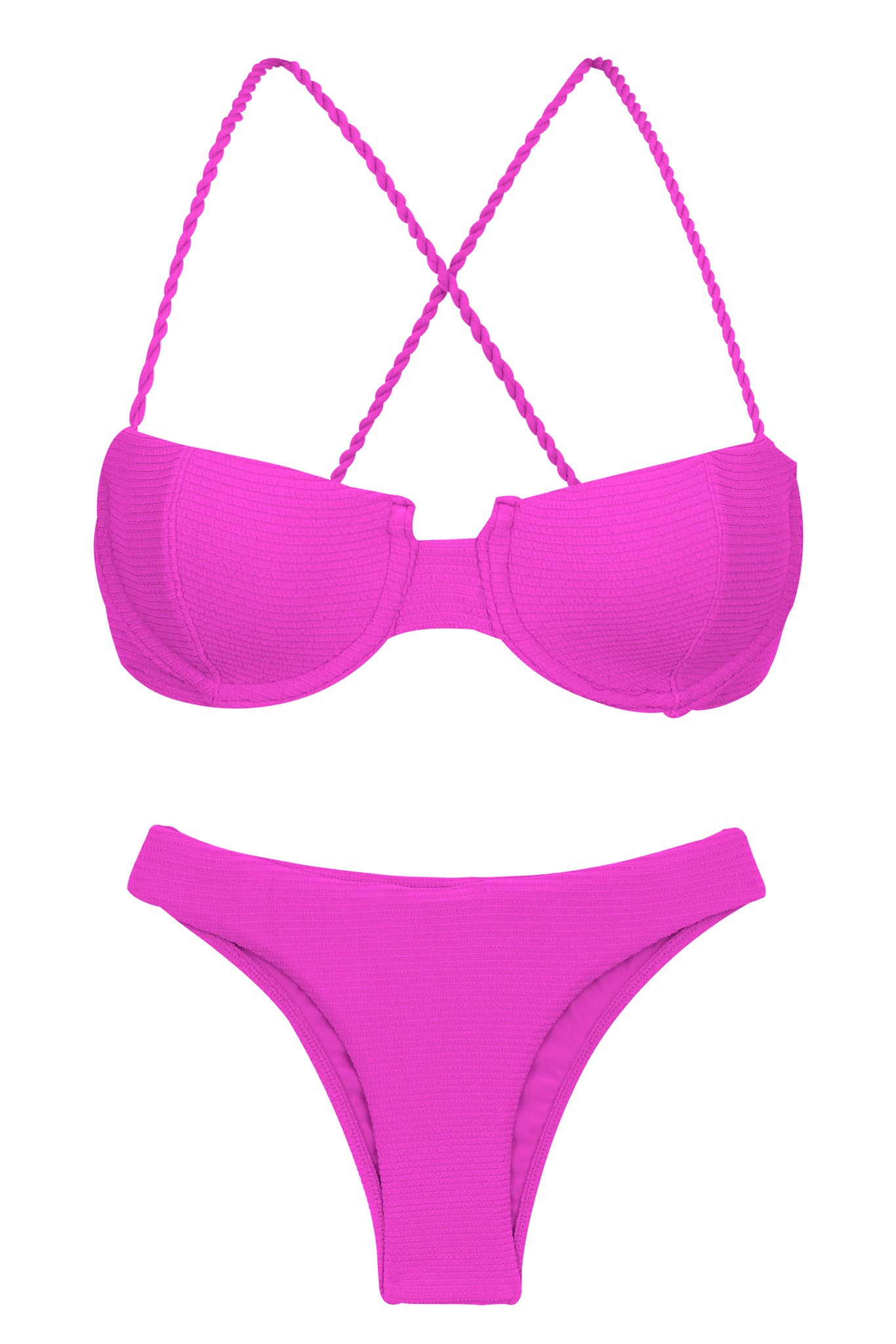 Product Front: Rio De Sol Conjunto Set St-Tpz-Pink Balconet Essential