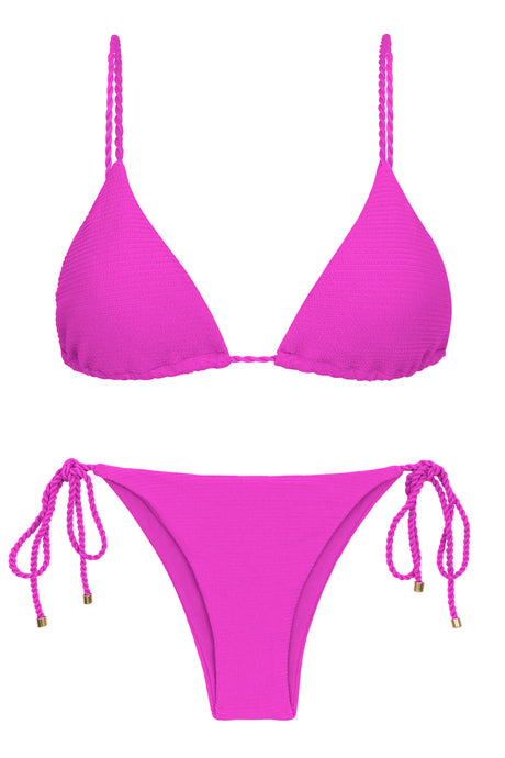 Product Front: Rio De Sol Conjunto Set St-Tpz-Pink Tri-Inv Ibiza