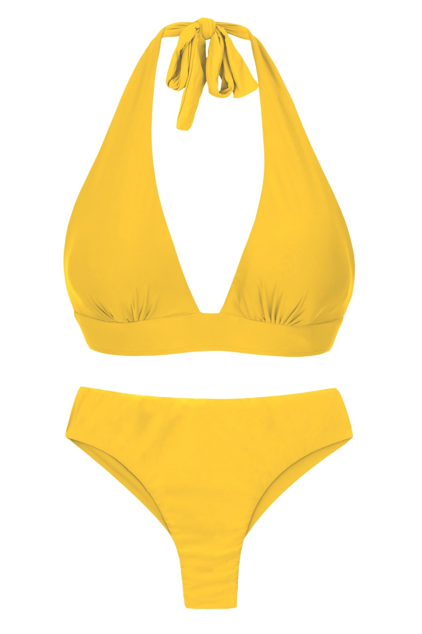 Product Front: Rio De Sol Conjunto Set Sunflower Halter-Cos Ciao