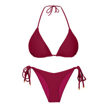 Cargar imagen en el visor de la galería, Product Front: Rio De Sol Conjunto Set Touch-Carmim Tri-Inv Amora

