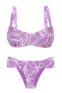 Product Front: Rio De Sol Conjunto Set Trail-Purple Amelia Baobi