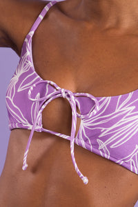 Image 10: Rio De Sol Conjunto Set Trail-Purple Tank-Tie Ipanema