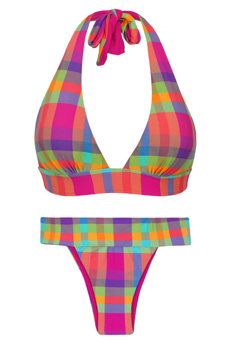 Product Front: Rio De Sol Conjunto Set Tulip-Garden Halter-Cos Rio-Cos